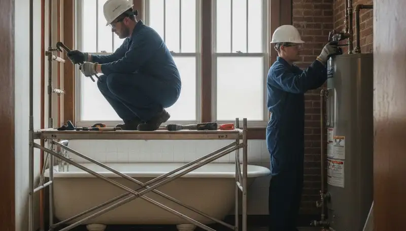 Chicago, IL plumbing repair service for residential and commercial pipe leaks and clogged drains