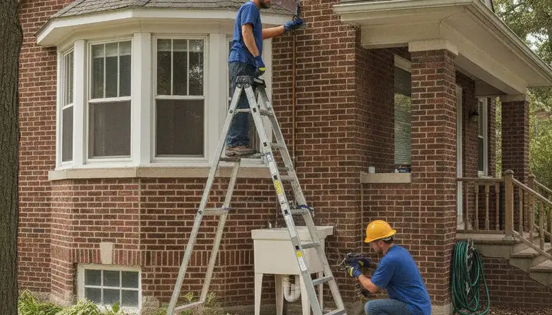 Chicago, IL plumbing repair service for residential and commercial leaks, clogs, and pipe issues