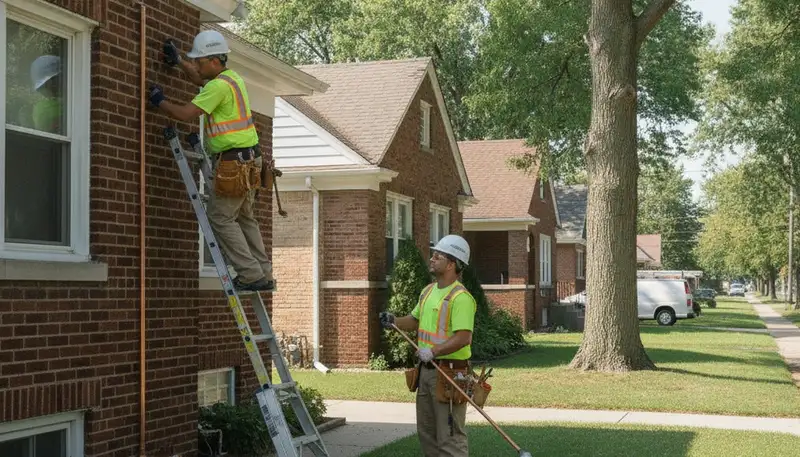 Chicago, IL plumbing repair service team for leaks, clogs, and pipe repairs
