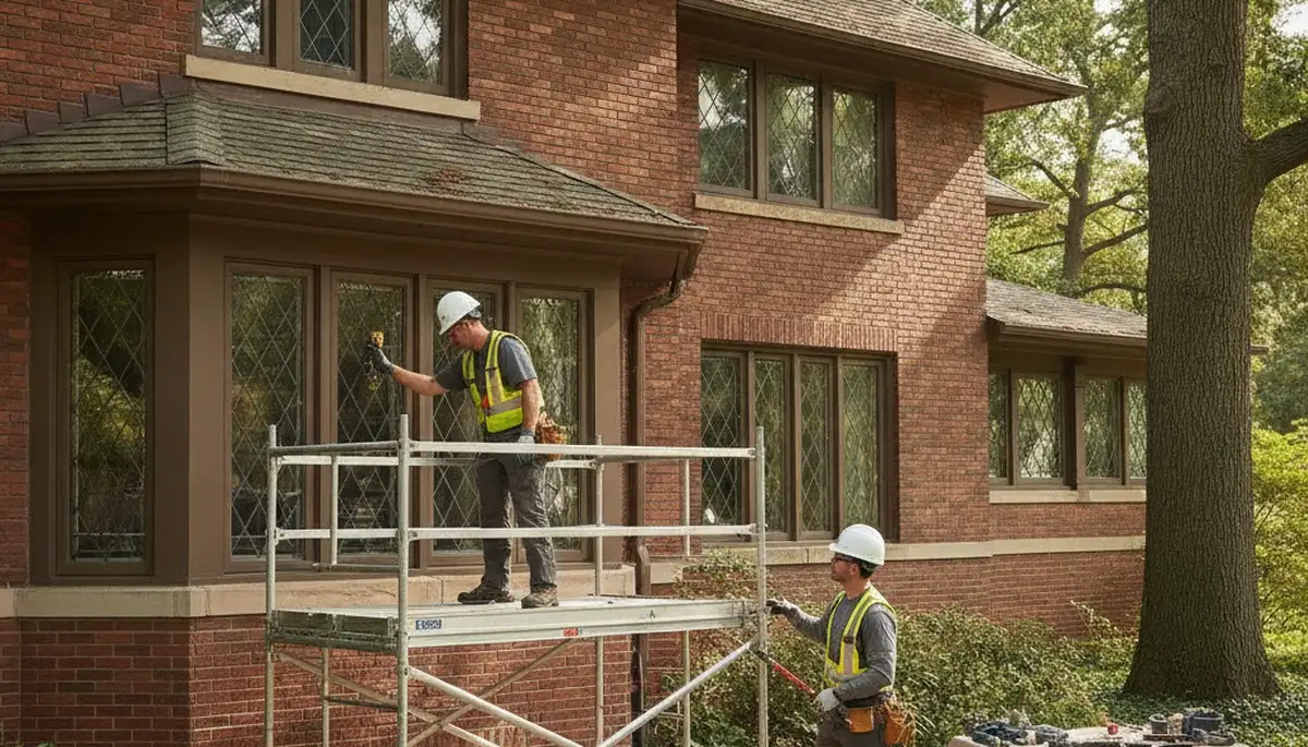 Chicago, IL plumber servicing a residential pipe repair for a plumbing-repair business