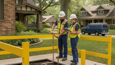 Chicago, IL plumber repairing a residential pipe leak for fast plumbing service