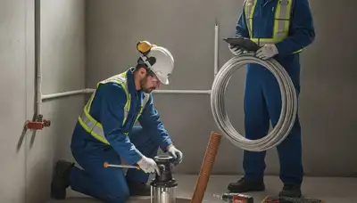 Chicago, IL plumber installing sump pump to protect a basement from flooding