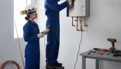 Tankless water heater service in Chicago, IL for plumbing repair and installation